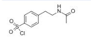 p-(2-acetamidoethyl)benzenesulphonyl chloride