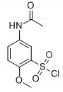 5-Acetylamion-2-methoxybenzenesulfonyl chloride