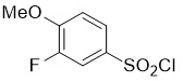 3-Fluoro-4-methoxybenzenesulfonyl chloride