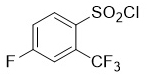 4-Fluoro-2-(trifluoromethyl)benzene-1-sulfonyl chloride