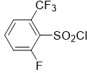 2-fluoro-6-(trifluoromethyl)benzene-1-sulfonyl chloride