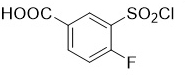 3-chlorosulfonyl-4-fluorobenzoic acid